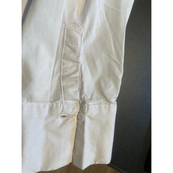 Ashley Stewart White 3/4 Sleeve Blouse - Size 20 - Picture 5 of 5